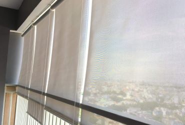 Công trình rèm cuốn văn phòng tại toà nhà ngân hàng SCB